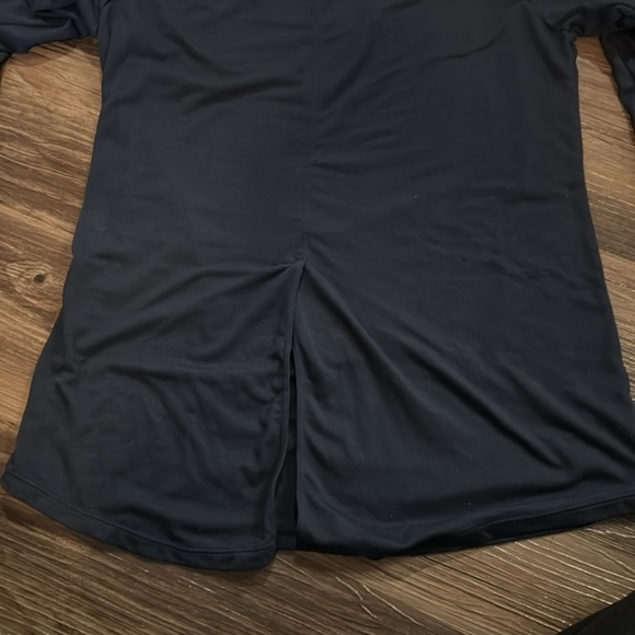 Senita Athletics Navy Tie Back Long Sleeve Top - Picture 3 of 3